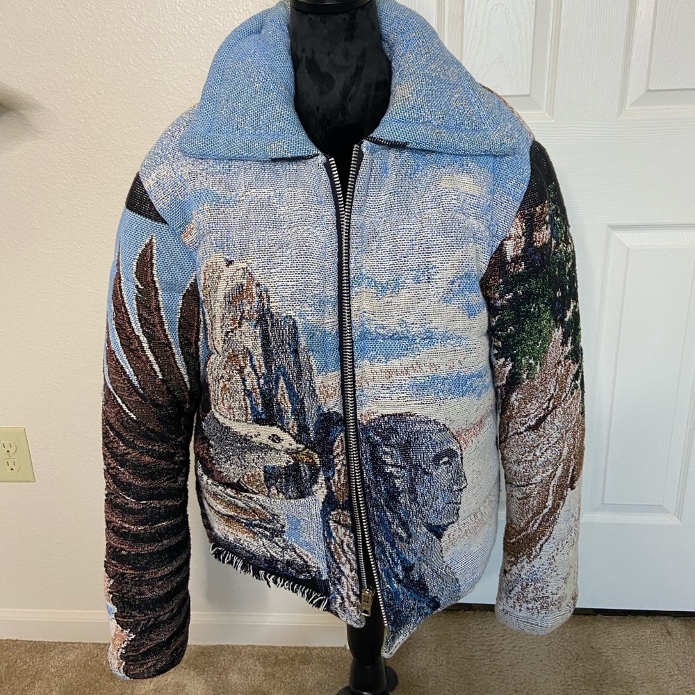 Vales Tapestry Puffer Jacket